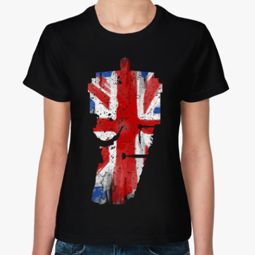 Женская футболка с принтом Доктор Кто