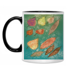 Кружка двухцветная