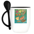 Кружка с ложкой