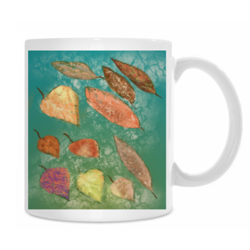 Кружка с принтом Листопад