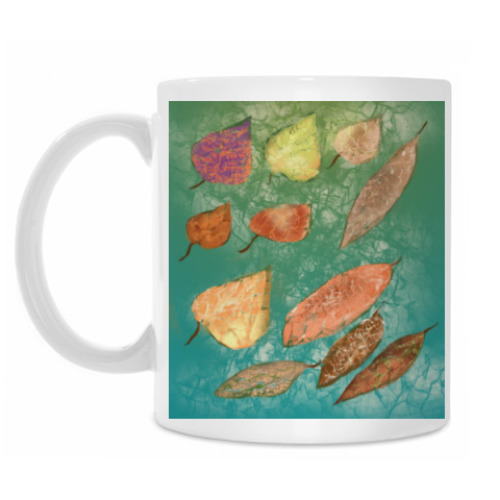 Кружка с принтом Листопад