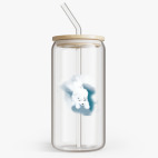 Банка с бамбуковой крышкой