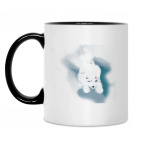 Кружка двухцветная