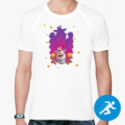 Мужская спортивная футболка