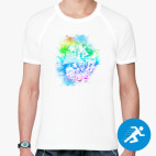 Мужская спортивная футболка