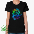 Женская футболка органик