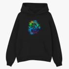 Толстовка худи оверсайз