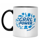 Кружка двухцветная