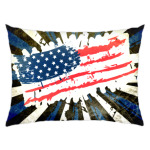 Американский флаг. Гранж.