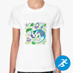 Женская спортивная футболка