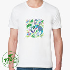 Мужская футболка органик