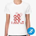 Женская спортивная футболка