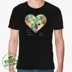 Мужская футболка органик