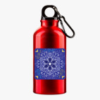 Металлическая бутылка 400 мл UV-DTF