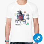 Мужская спортивная футболка