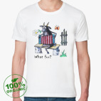 Мужская футболка органик