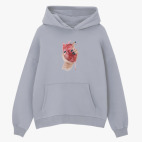 Толстовка худи оверсайз