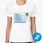 Женская спортивная футболка