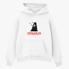 Толстовка худи оверсайз