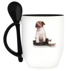 Кружка с ложкой