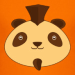 Смешная панда панк