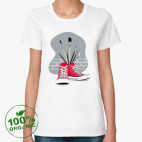 Женская футболка органик