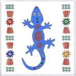 ящерица из Африки