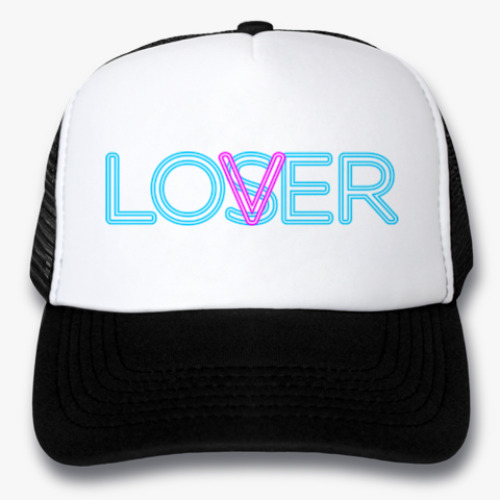 Кепка-тракер с принтом Loser Lover