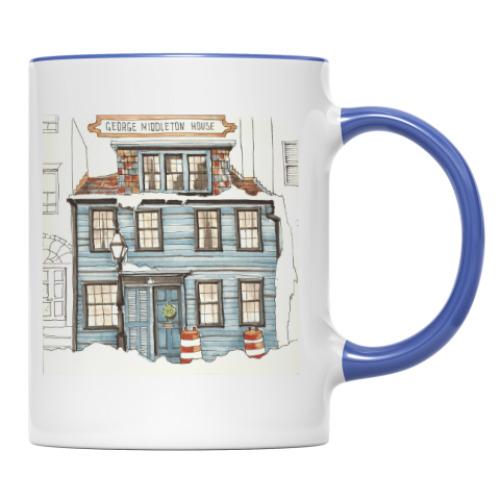 Кружка с принтом 'Бостон'