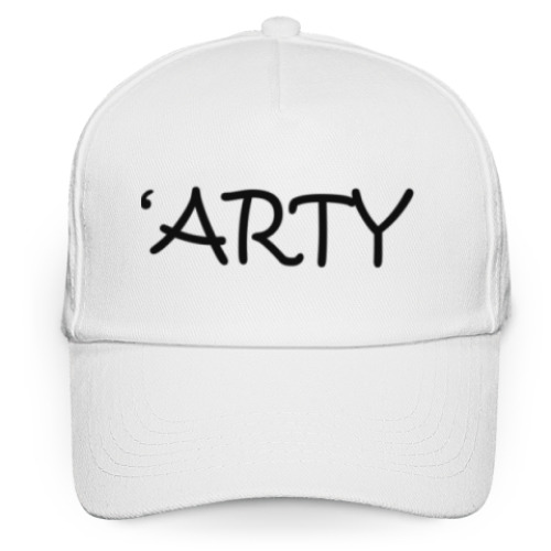 Кепка бейсболка с принтом ARTY