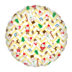 Подушка "круг", 35x35 см Happy New Year