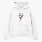 Толстовка худи оверсайз