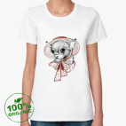 Женская футболка органик