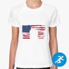 Женская спортивная футболка