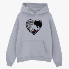 Толстовка худи оверсайз