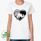 Женская футболка органик