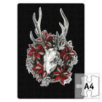 Череп оленя Black deer scull