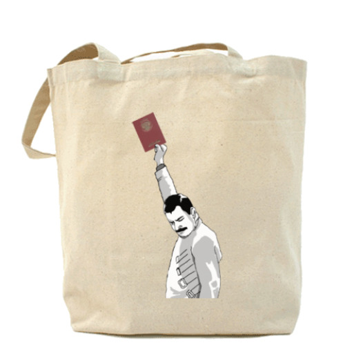 Сумка шоппер с принтом Первый мед Сеченова