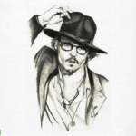 Джонни Депп (рисунок)
