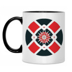 Кружка двухцветная