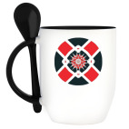 Кружка с ложкой