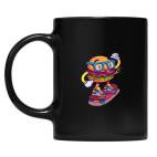 Кружка цветная UV-DTF