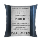 Подушка 35x35 см Тардис Доктор кто Doctor Who