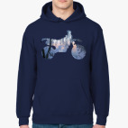 Толстовка худи Мотопейзаж