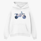 Толстовка худи оверсайз