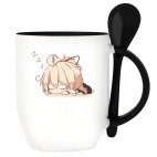 Кружка с ложкой