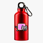 Металлическая бутылка 400 мл UV-DTF