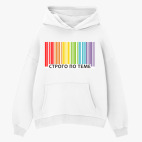 Толстовка худи оверсайз