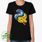 Женская футболка органик