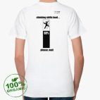 Женская футболка органик